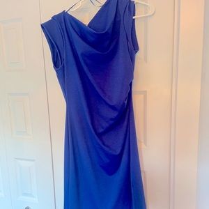 Cobalt blue cocktail dress